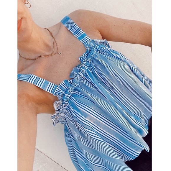 Vestique Striped Nautical Tank - Picture 1 of 5